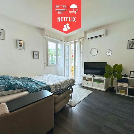 Cosy Palm Beach, Studio Pres De La Mer Et De La Croisette Кан Екстериор снимка