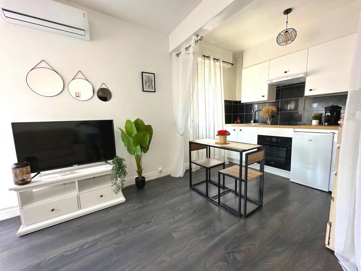 Cosy Palm Beach, Studio Pres De La Mer Et De La Croisette Кан Екстериор снимка